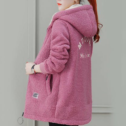 🔥Women's Winter Warm Thick Faux Lamb Wool Coat