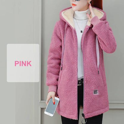 🔥Women's Winter Warm Thick Faux Lamb Wool Coat