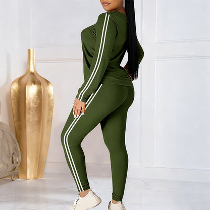 40% OFF Women's 2-Piece Tracksuit – Long Sleeve Set, Comfortable & Stylish for Sport or Casual Wear