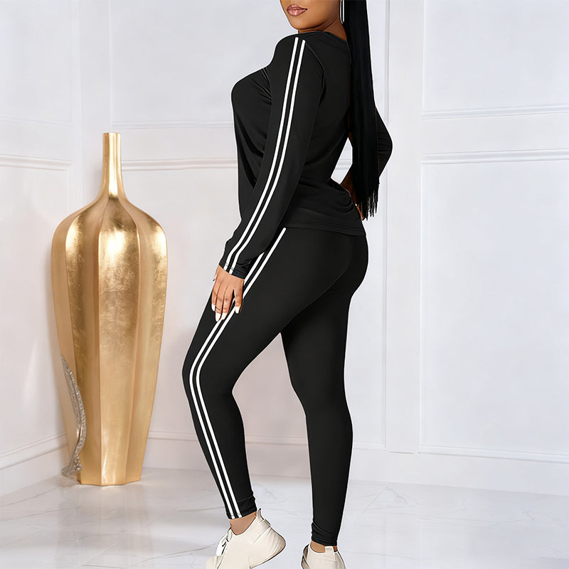 40% OFF Women's 2-Piece Tracksuit – Long Sleeve Set, Comfortable & Stylish for Sport or Casual Wear