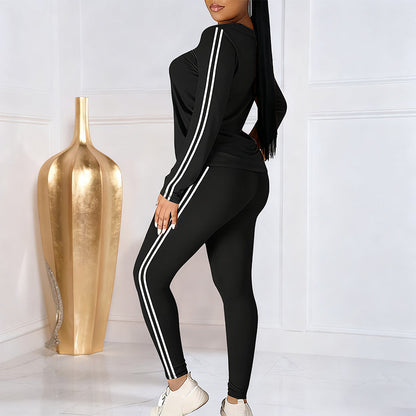 40% OFF Women's 2-Piece Tracksuit – Long Sleeve Set, Comfortable & Stylish for Sport or Casual Wear