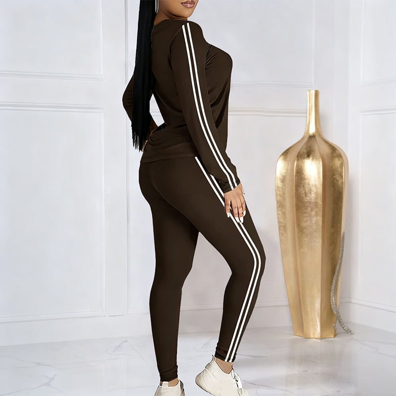 40% OFF Women's 2-Piece Tracksuit – Long Sleeve Set, Comfortable & Stylish for Sport or Casual Wear