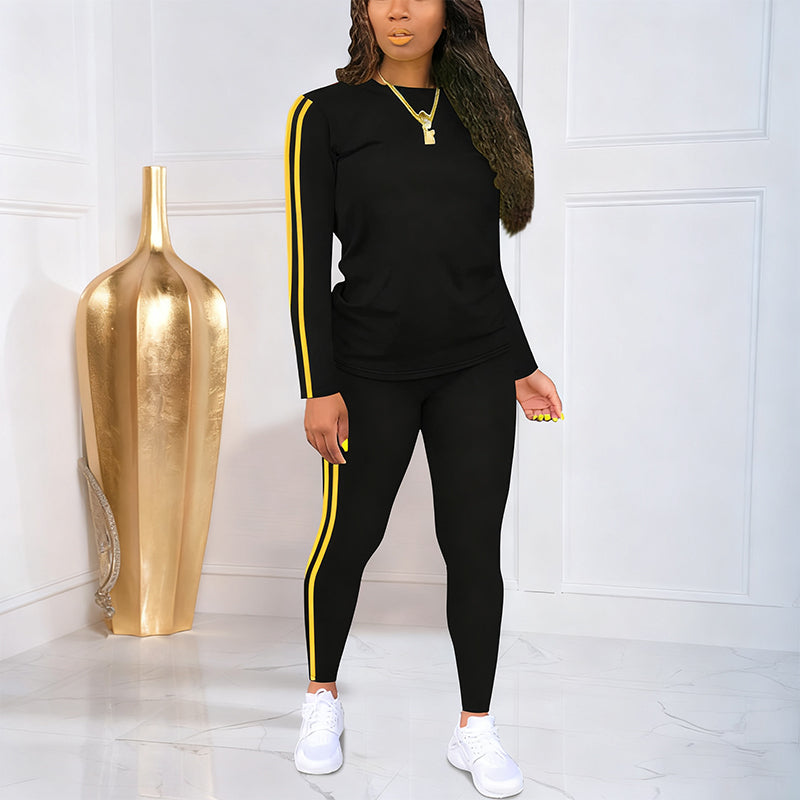 40% OFF Women's 2-Piece Tracksuit – Long Sleeve Set, Comfortable & Stylish for Sport or Casual Wear