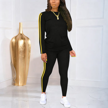 40% OFF Women's 2-Piece Tracksuit – Long Sleeve Set, Comfortable & Stylish for Sport or Casual Wear