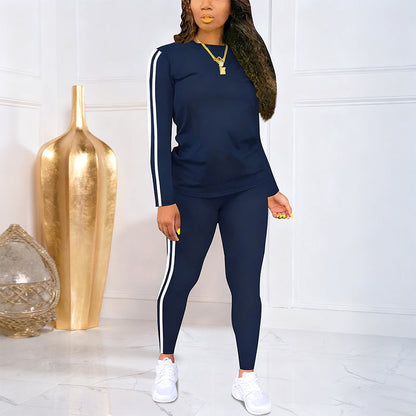 40% OFF Women's 2-Piece Tracksuit – Long Sleeve Set, Comfortable & Stylish for Sport or Casual Wear