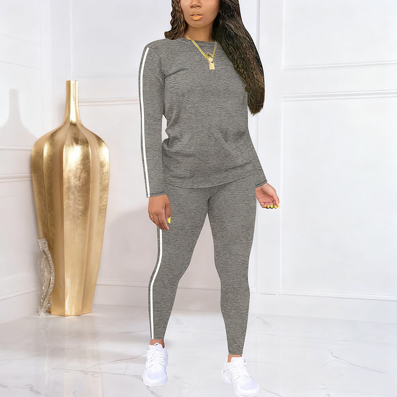 40% OFF Women's 2-Piece Tracksuit – Long Sleeve Set, Comfortable & Stylish for Sport or Casual Wear