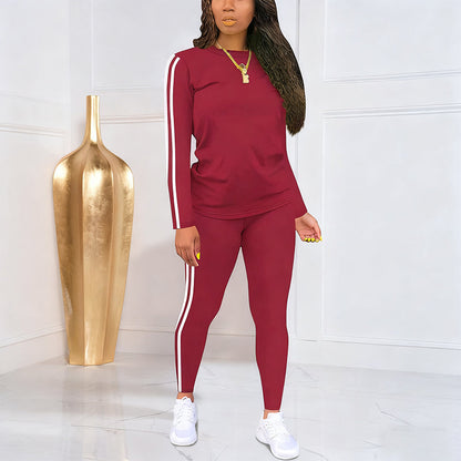 40% OFF Women's 2-Piece Tracksuit – Long Sleeve Set, Comfortable & Stylish for Sport or Casual Wear