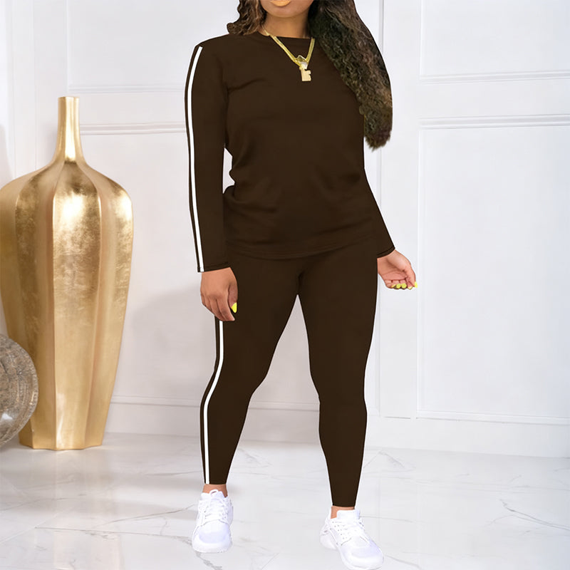 40% OFF Women's 2-Piece Tracksuit – Long Sleeve Set, Comfortable & Stylish for Sport or Casual Wear