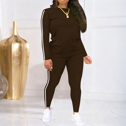 40% OFF Women's 2-Piece Tracksuit – Long Sleeve Set, Comfortable & Stylish for Sport or Casual Wear
