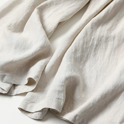 Women's Cotton-Linen Wide-Leg Pants