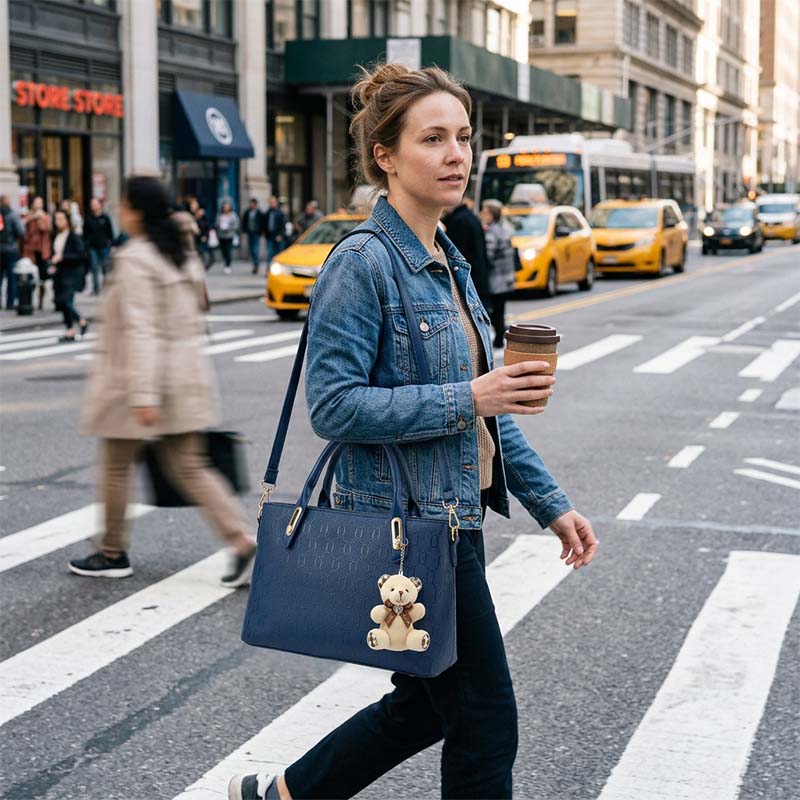 Women's Multifunctional 4-in-1 Leather Handbag