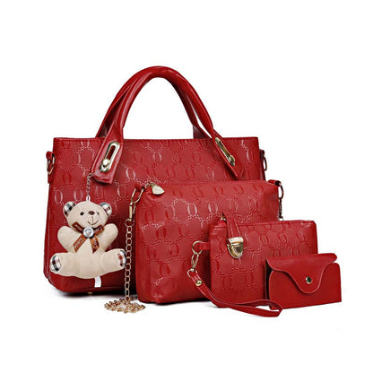 Women's Multifunctional 4-in-1 Leather Handbag