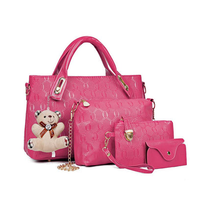 Women's Multifunctional 4-in-1 Leather Handbag
