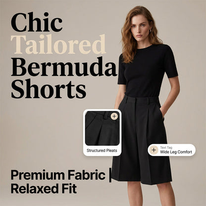40% OFF New Arrivals & Best Sellers-Women's Loose Fit Bermuda Shorts