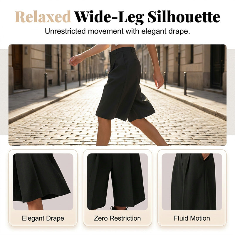 40% OFF New Arrivals & Best Sellers-Women's Loose Fit Bermuda Shorts