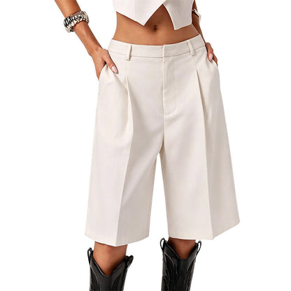 40% OFF New Arrivals & Best Sellers-Women's Loose Fit Bermuda Shorts