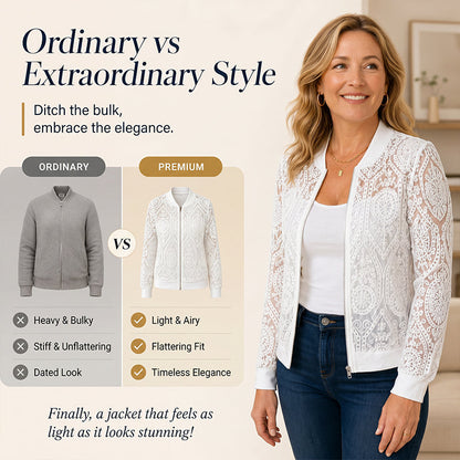 ✨Women's Elegant Floral Lace Jacket