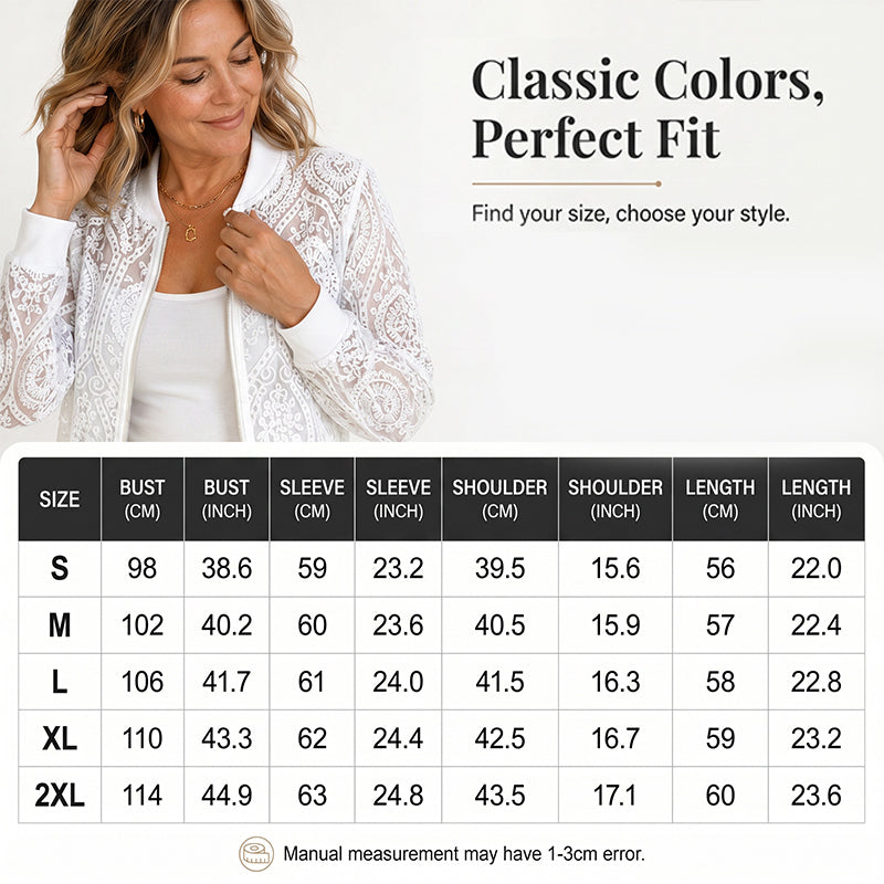 ✨Women's Elegant Floral Lace Jacket