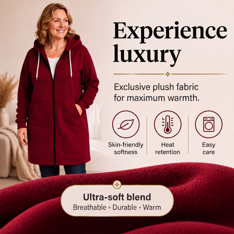 🔥Women's Zip-Up Fleece Hoodies