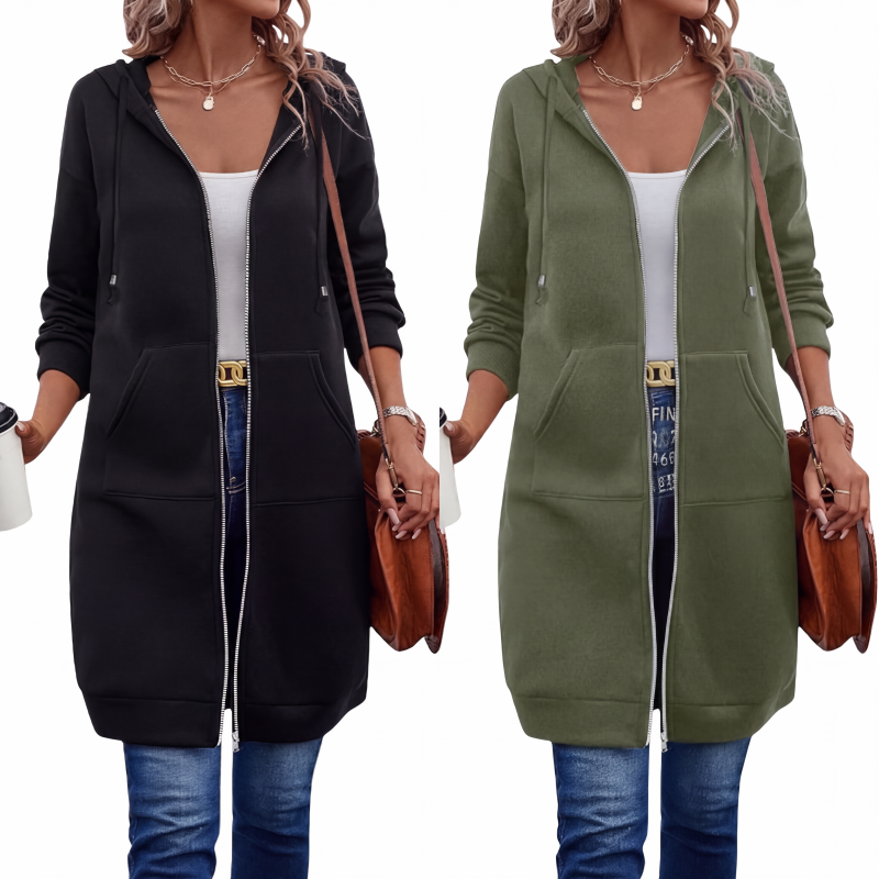 🔥Women's Zip-Up Fleece Hoodies