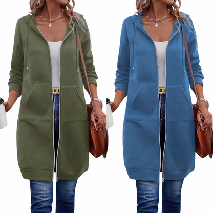 🔥Women's Zip-Up Fleece Hoodies
