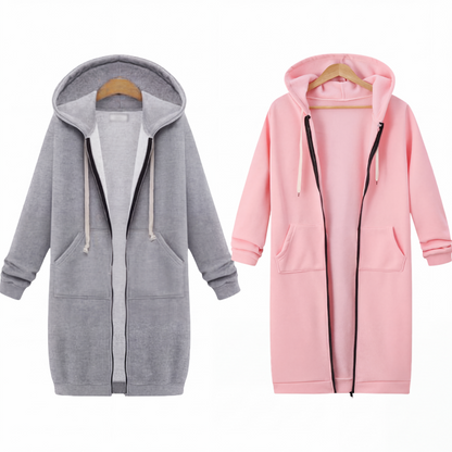 🔥Women's Zip-Up Fleece Hoodies