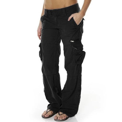 ✨Women's Vintage Wide Leg Cargo Pants