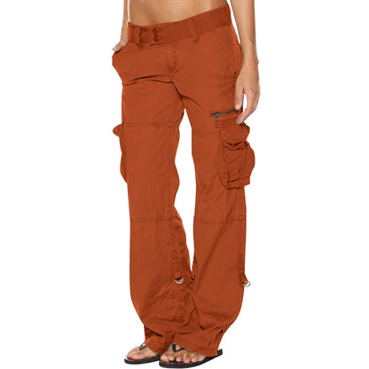 ✨Women's Vintage Wide Leg Cargo Pants