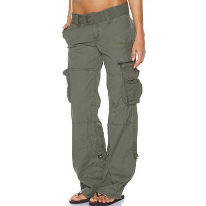 ✨Women's Vintage Wide Leg Cargo Pants