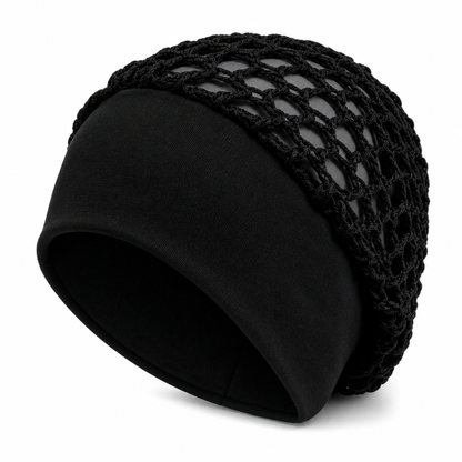 Breathable Comfort, Stay-Put Fit | Women's Wide-Band Mesh Hair Cover