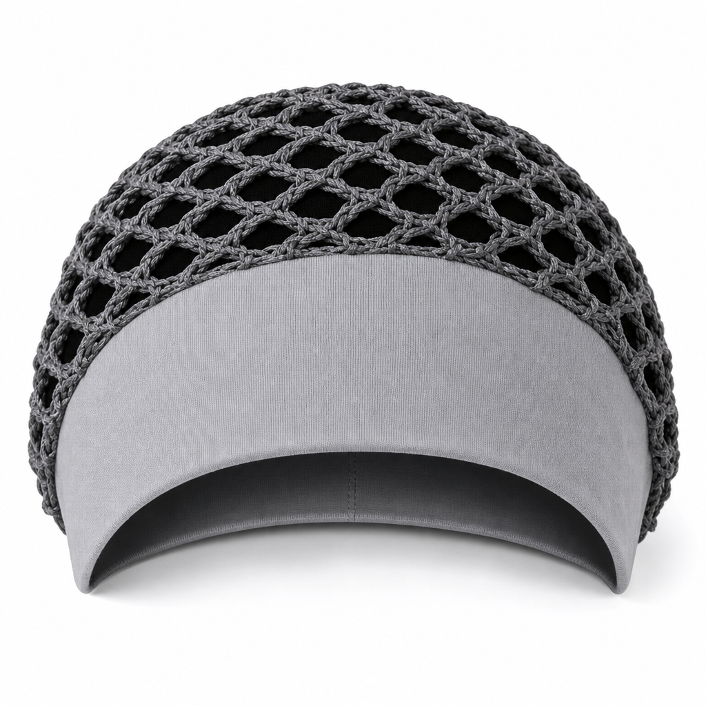 Breathable Comfort, Stay-Put Fit | Women's Wide-Band Mesh Hair Cover
