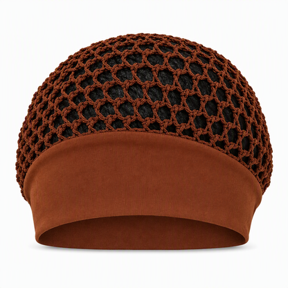 Breathable Comfort, Stay-Put Fit | Women's Wide-Band Mesh Hair Cover