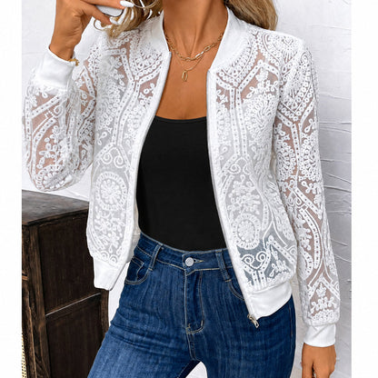 ✨Women's Elegant Floral Lace Jacket