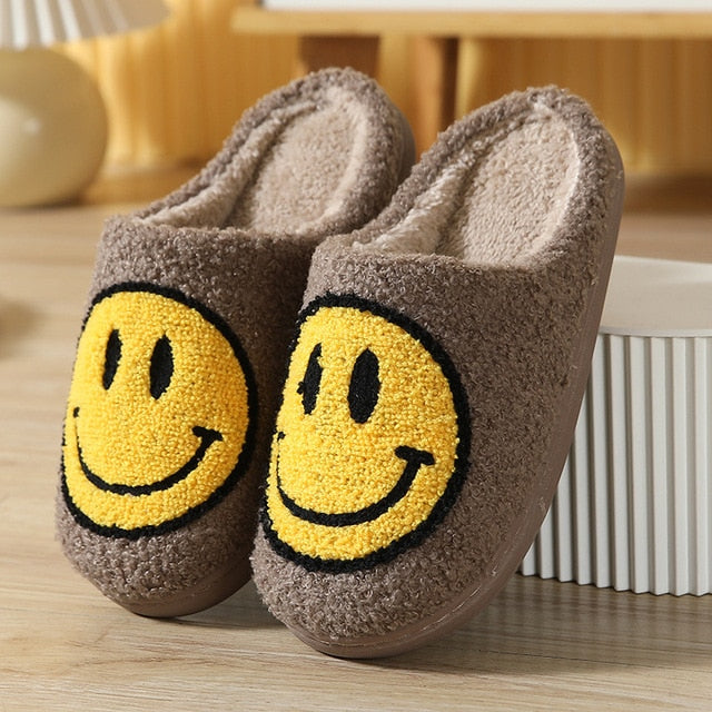 Smiley Face Slippers