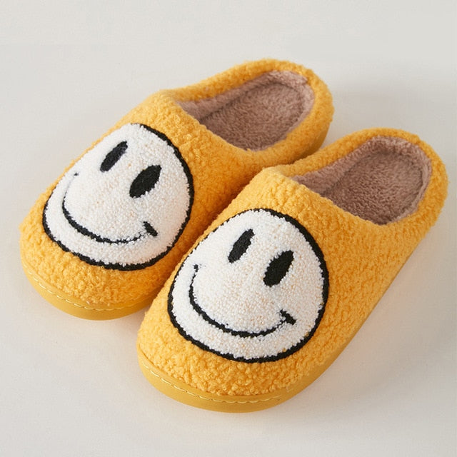 Smiley Face Slippers