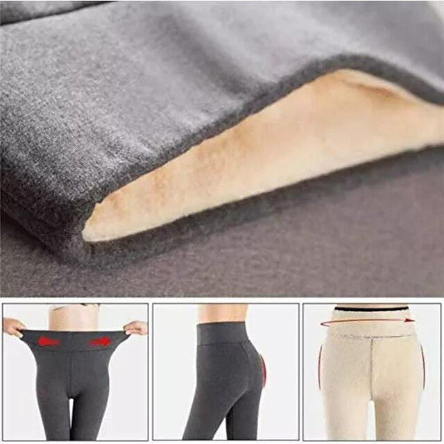 Women’s Fleece Lined High Waist Leggings